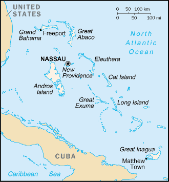 Maps of the Bahamas: Overview